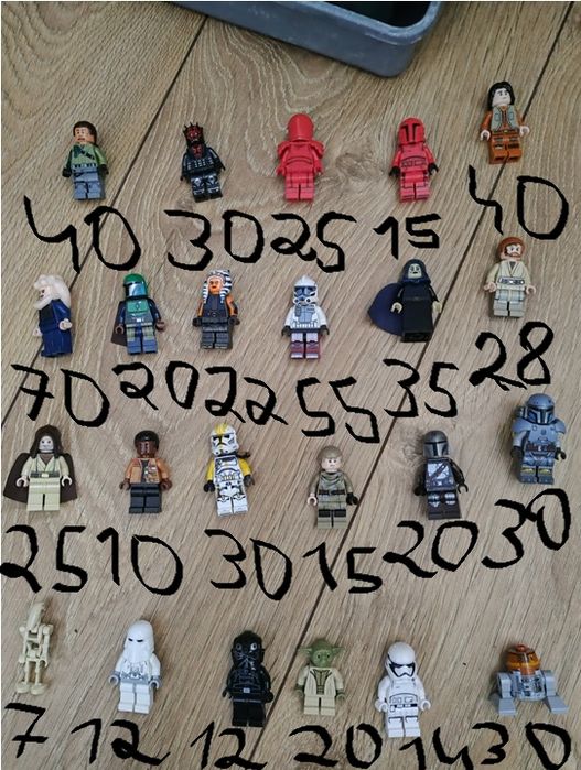 Minifgurki LEGO star wars