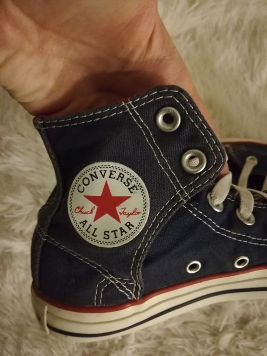 trampki CONVERSE 33, CONVERSE 33 ALL STAR na rzepy gumki wyższe 33