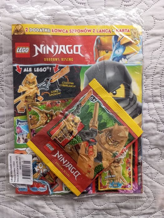 Klocki Lego ninjago łowca szponów z lancą