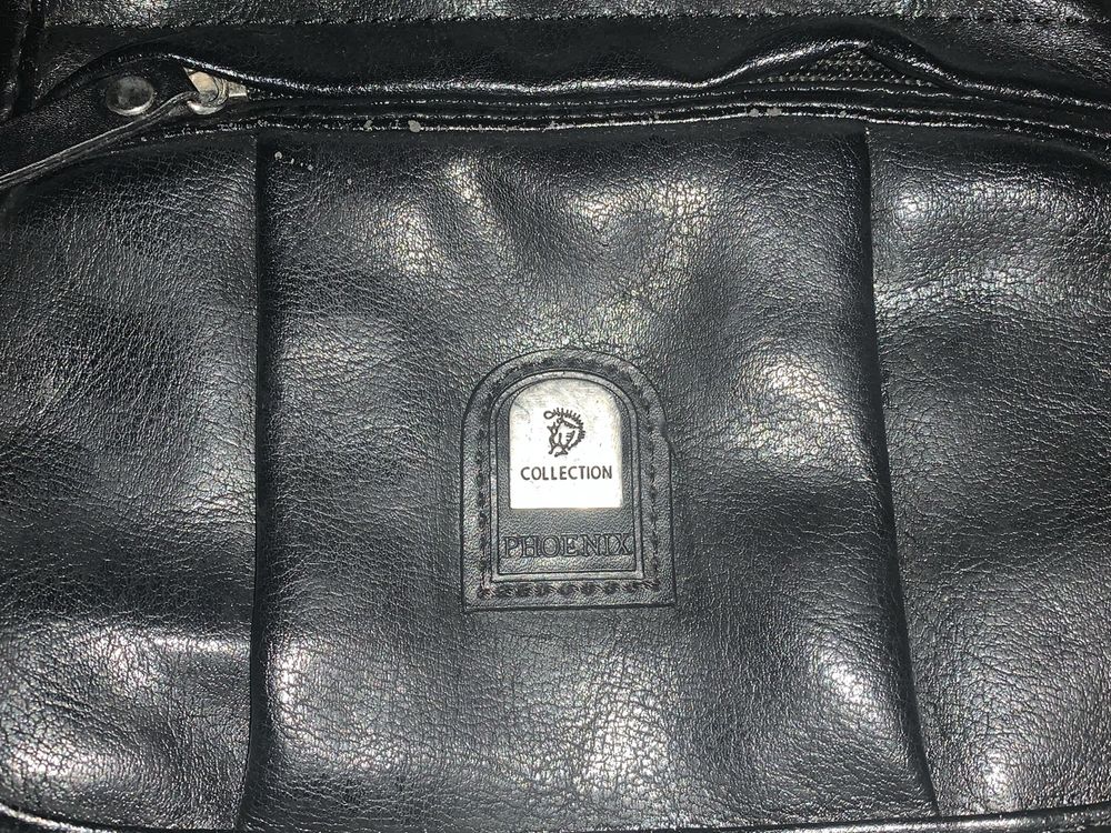 Czarny plecak Phoenix Collection, dużo kieszonek
