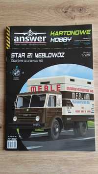 Model kartonowy - Star 21 Meblowóz - Wydawnictwa Answer 552