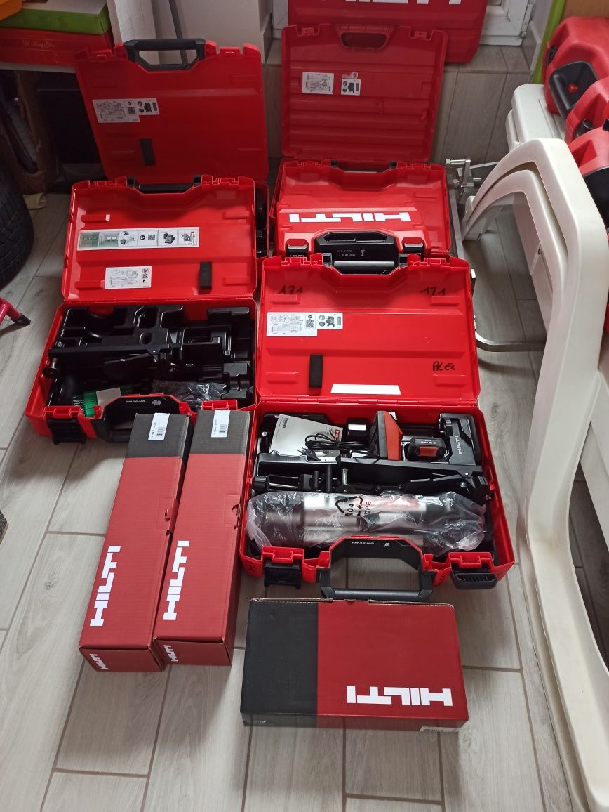 Штативи та аксесуари для лазерних нівелірів hilti