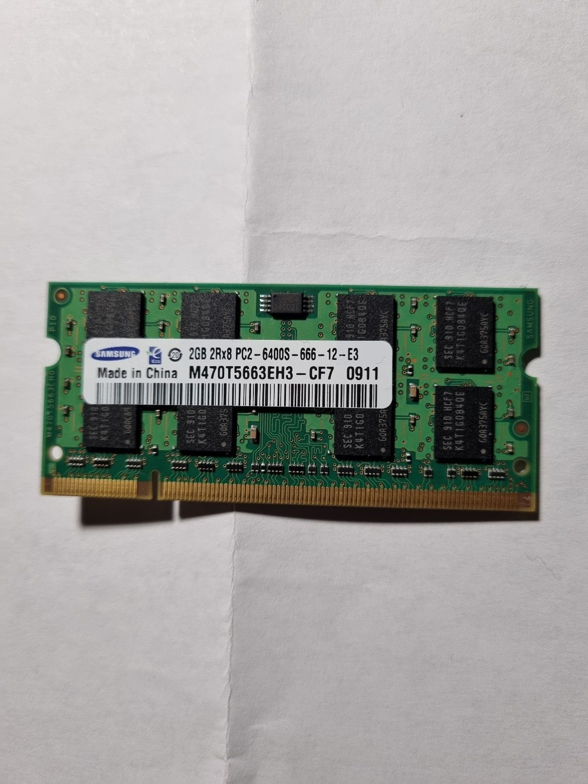 4 memórias RAM PC2