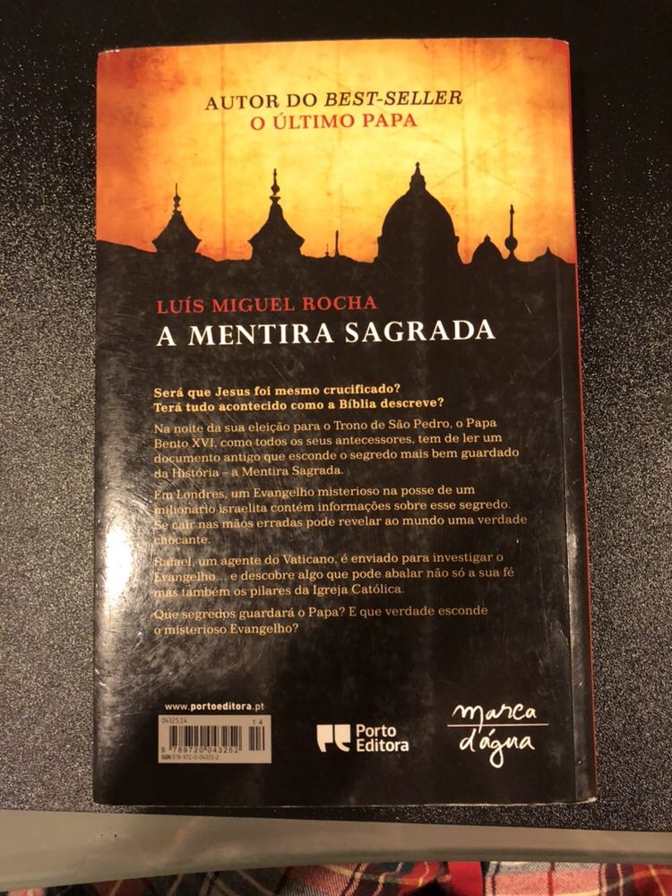 Livro A mentira sagrada(inclui portes de envio)