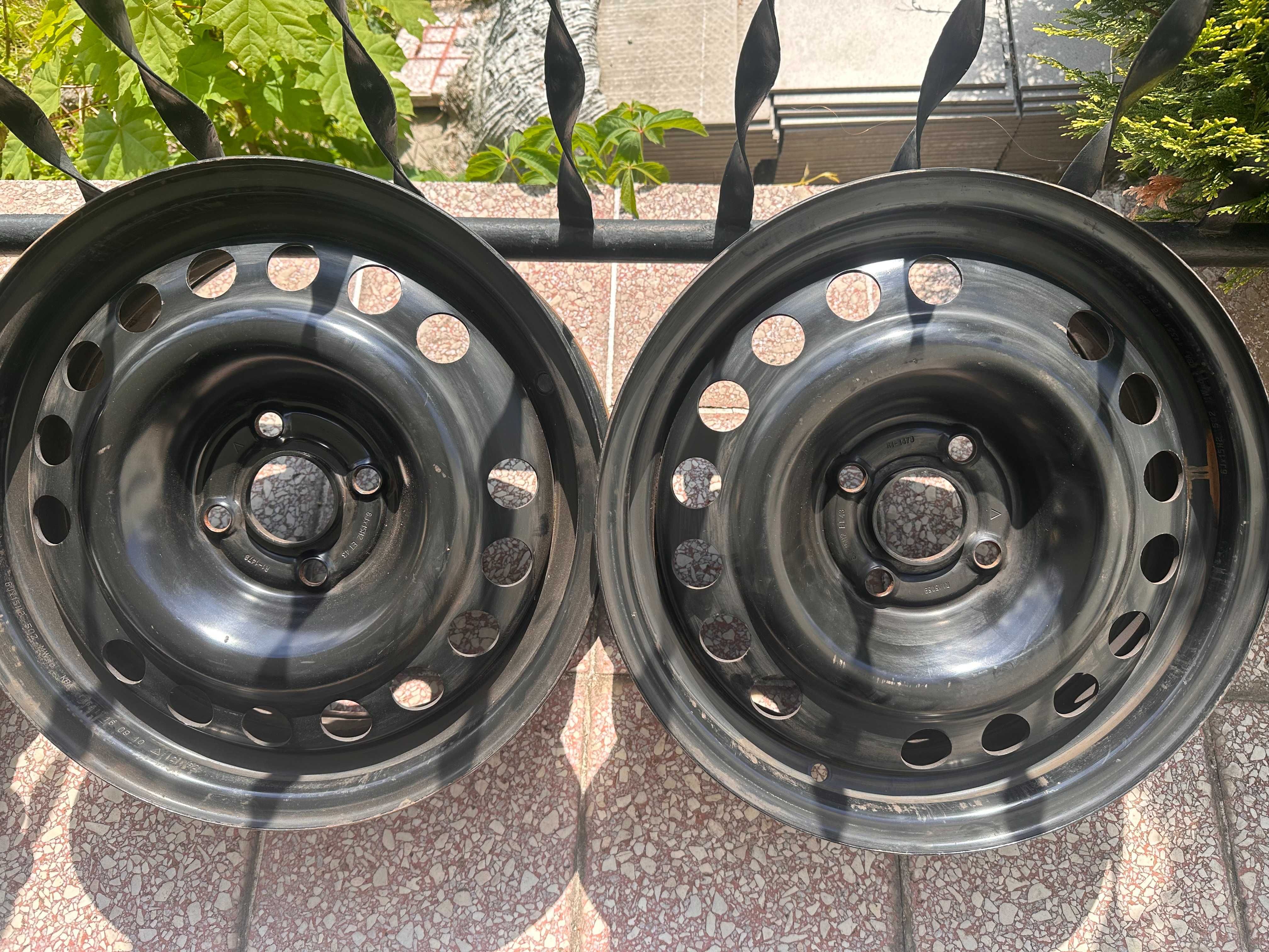 Felgi Stalowe 15" 4szt KOMPLET