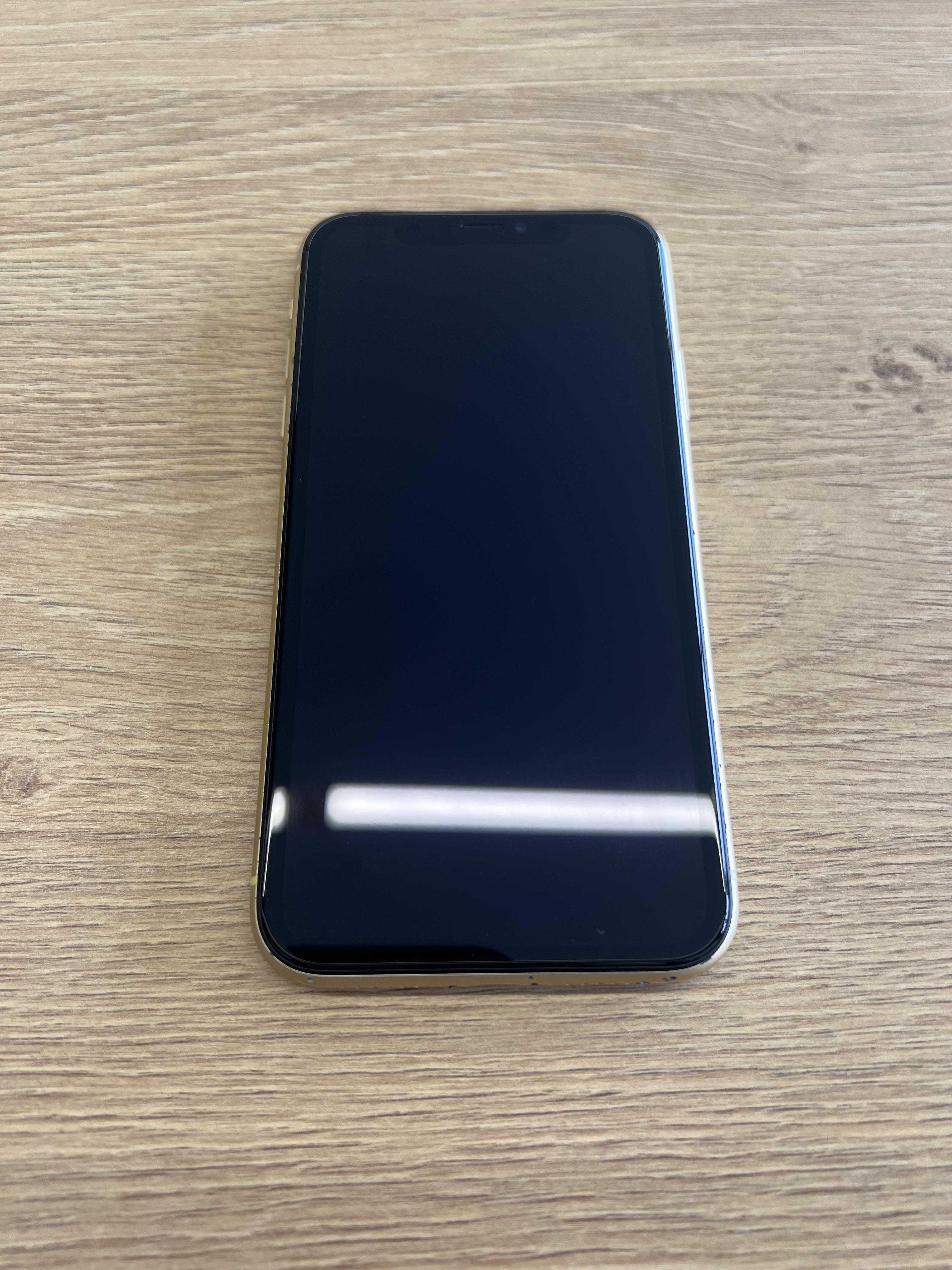 iPhone XR 64GB żółty, 3 miesiące gwarancji Bardzo dobry Stan !