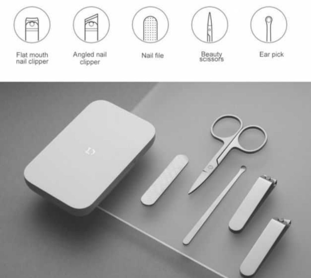 Набор для маникюра Xiaomi Mijia Nail Cliper Set 5 in 1 (MJZJD002QW)