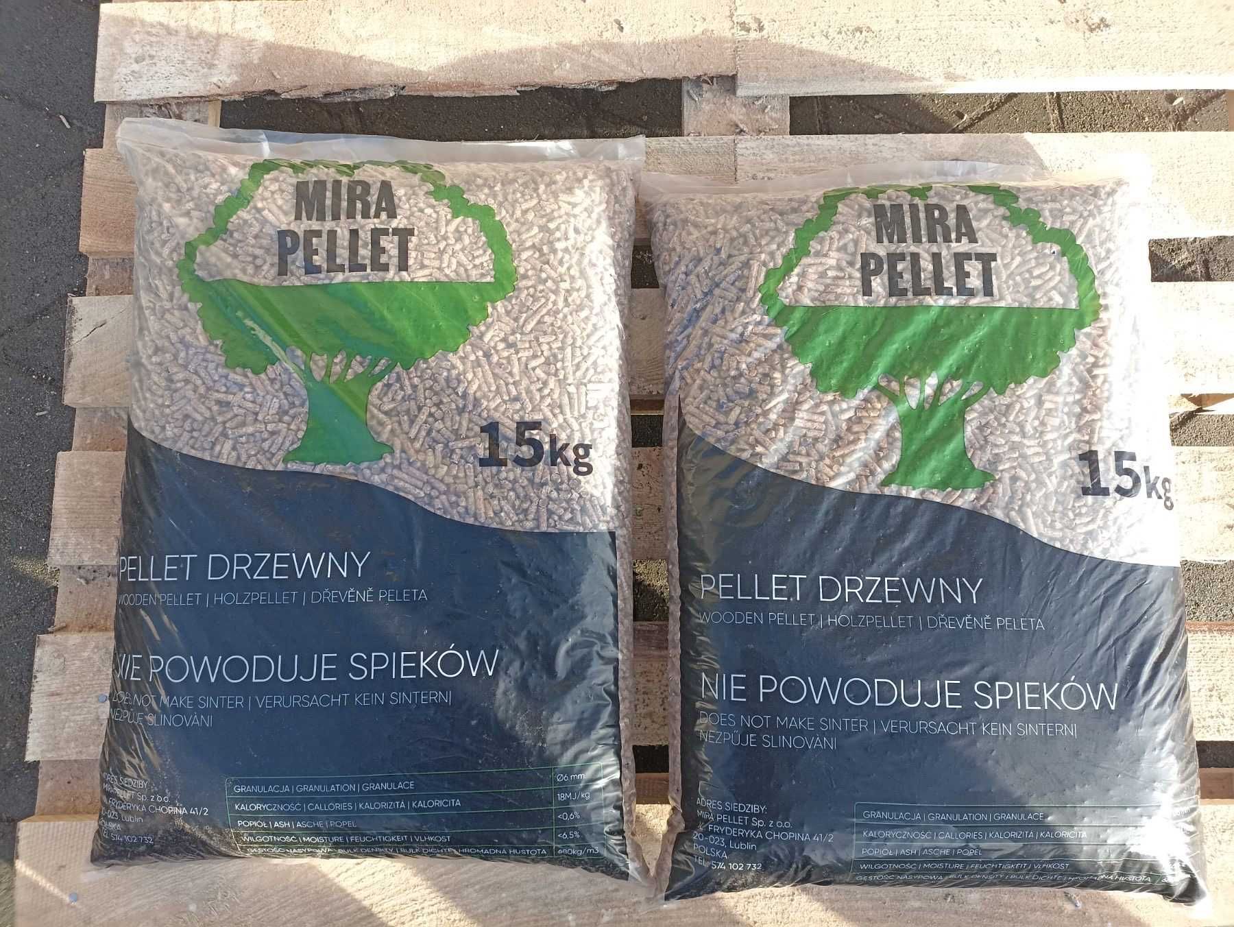 MIRA PELLET klasy A1 od Filipiak Pellet