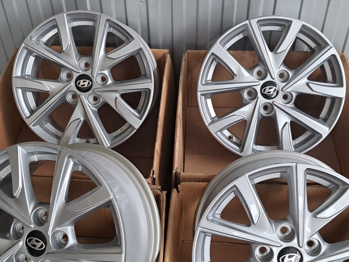 Alufelgi Hyundai 16 NOWE 5x114,3 I30 I40 IX20 Ix35 TUCSON KONA ELANTRA