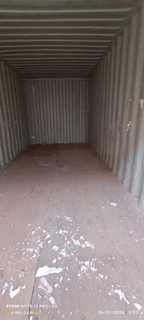 Contentores usados/novos 6/12m
