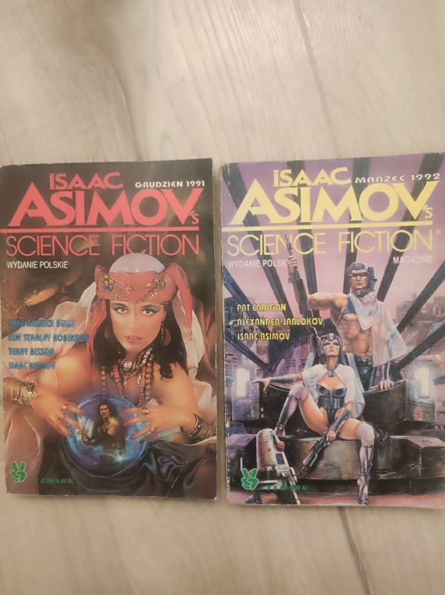 Asimov Science fiction 1991, 1992