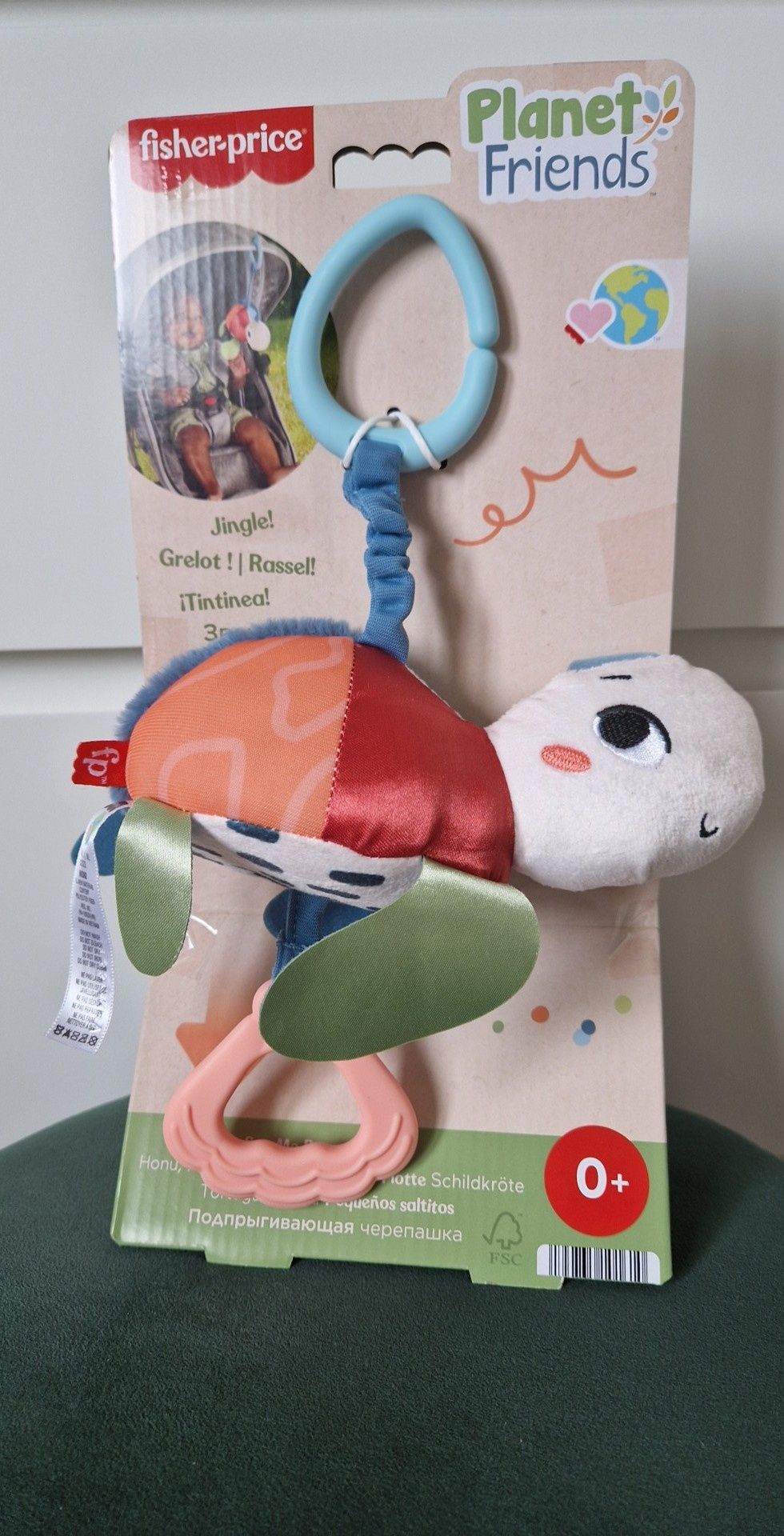 zawieszka sensoryczna żółwik Fisher-Price