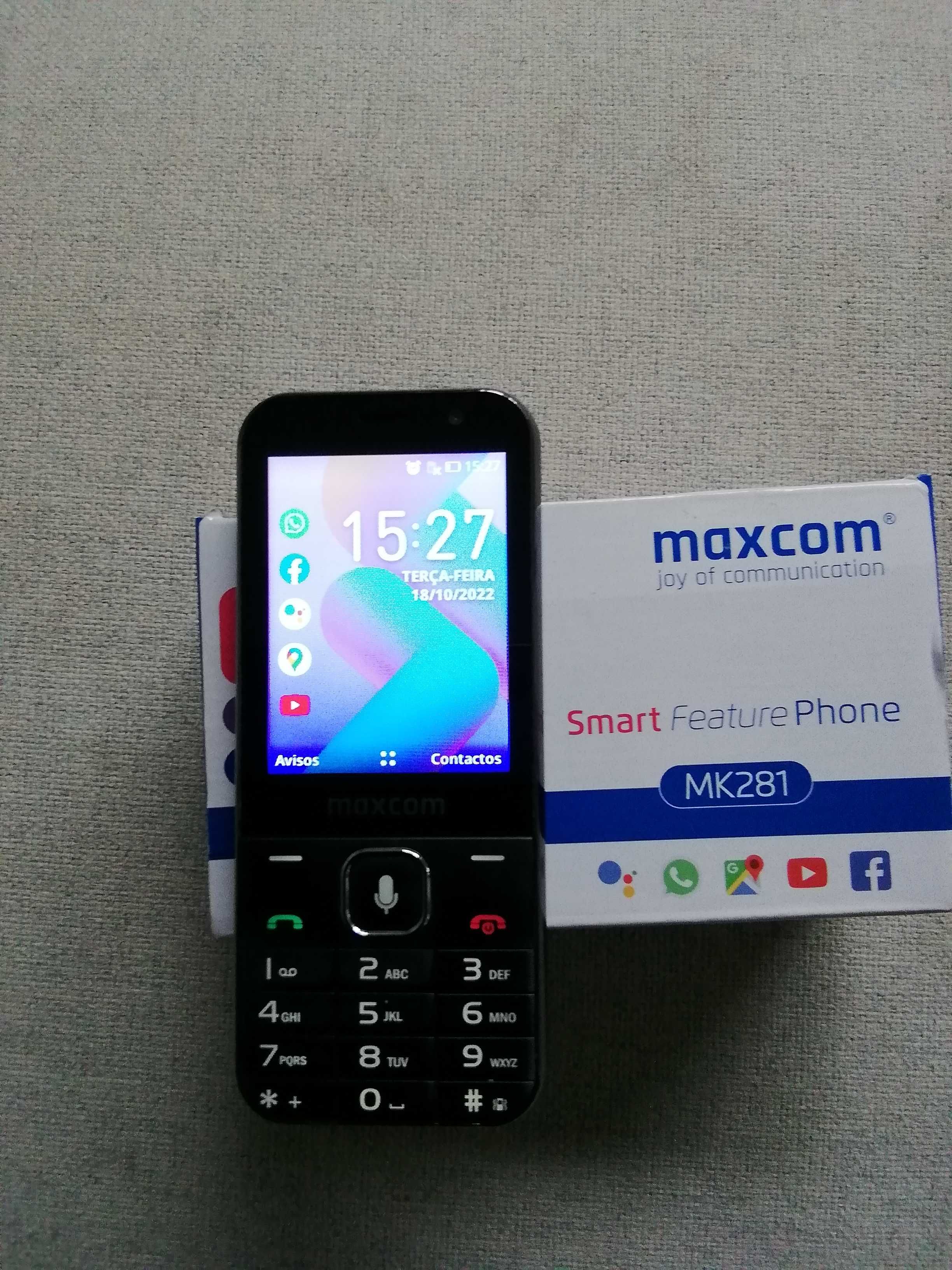 Telemóvel Smartphone MaxCom Mk281