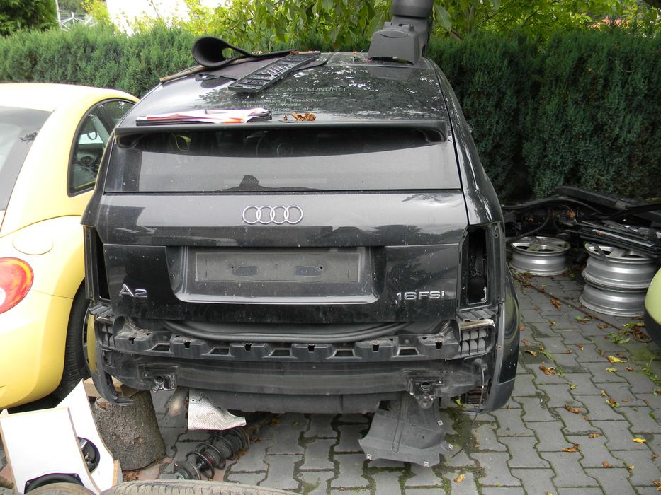 audi a2 uszkodzone
