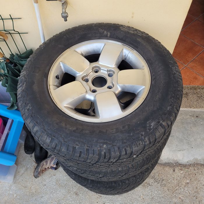 Jantes 17 Jeep 5x127 + Pneus