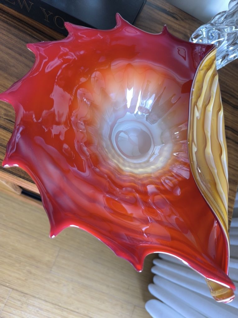 Taça grande em Murano vintage