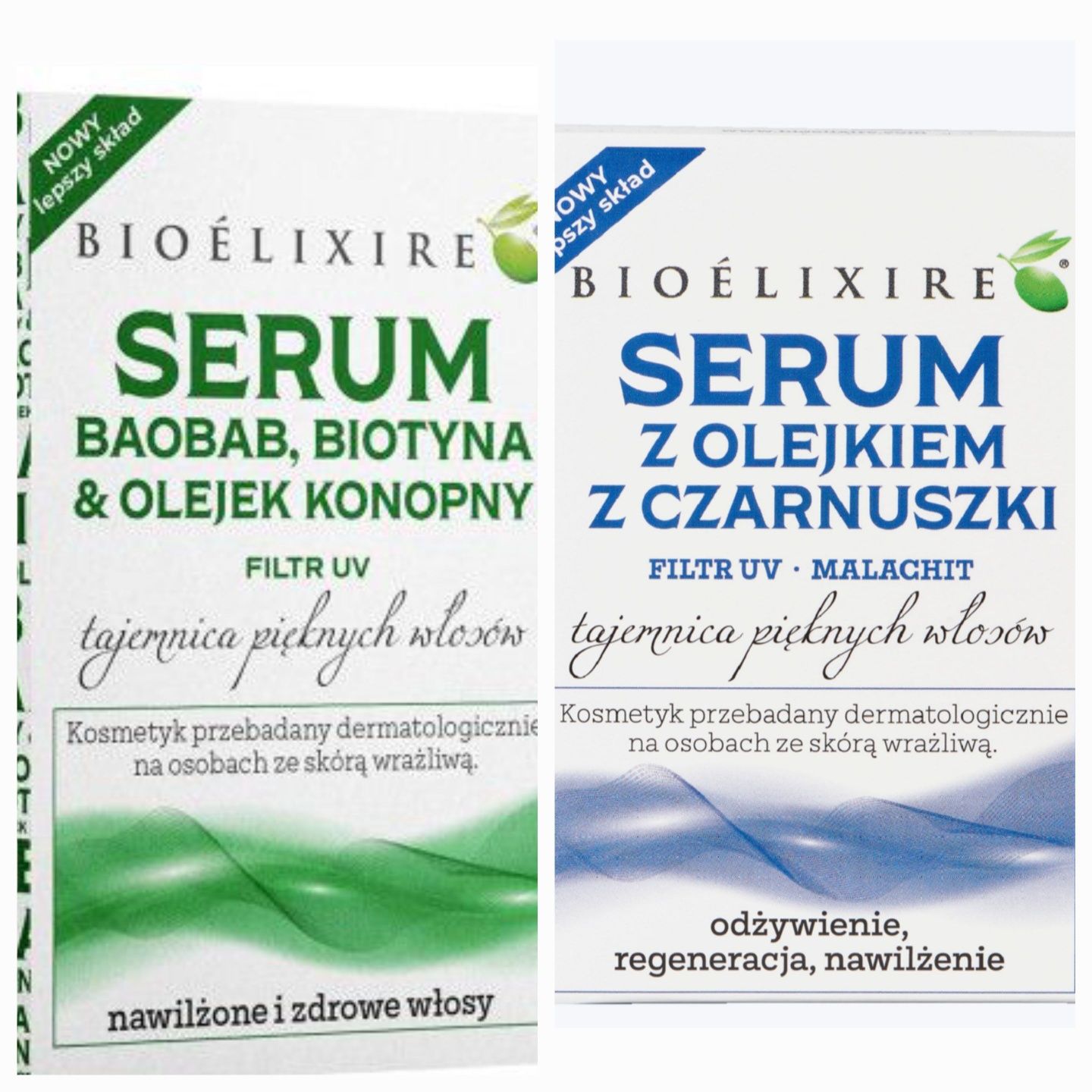 Bioelixire serumsilikon z olejkiem konopnym czarnuszki 20ml