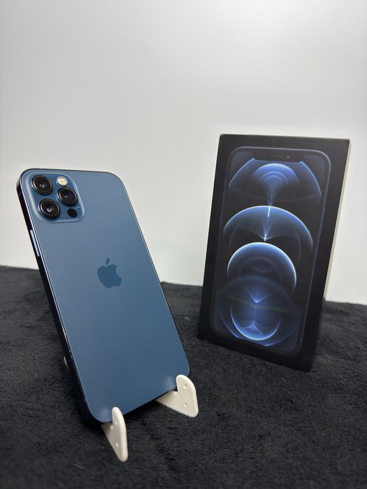 iPhone 12 Pro|Pacific Blue|100%|Super Stan|Pełen Zestaw