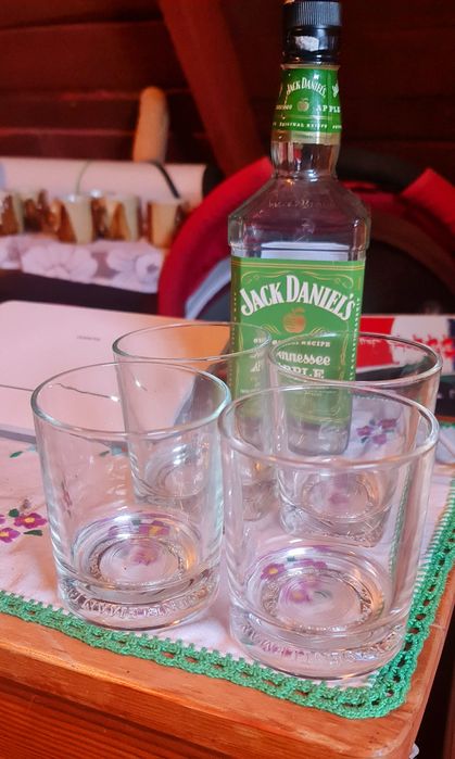 Szklanki do whisky Jack Daniel's Gentelman USA z logiem.