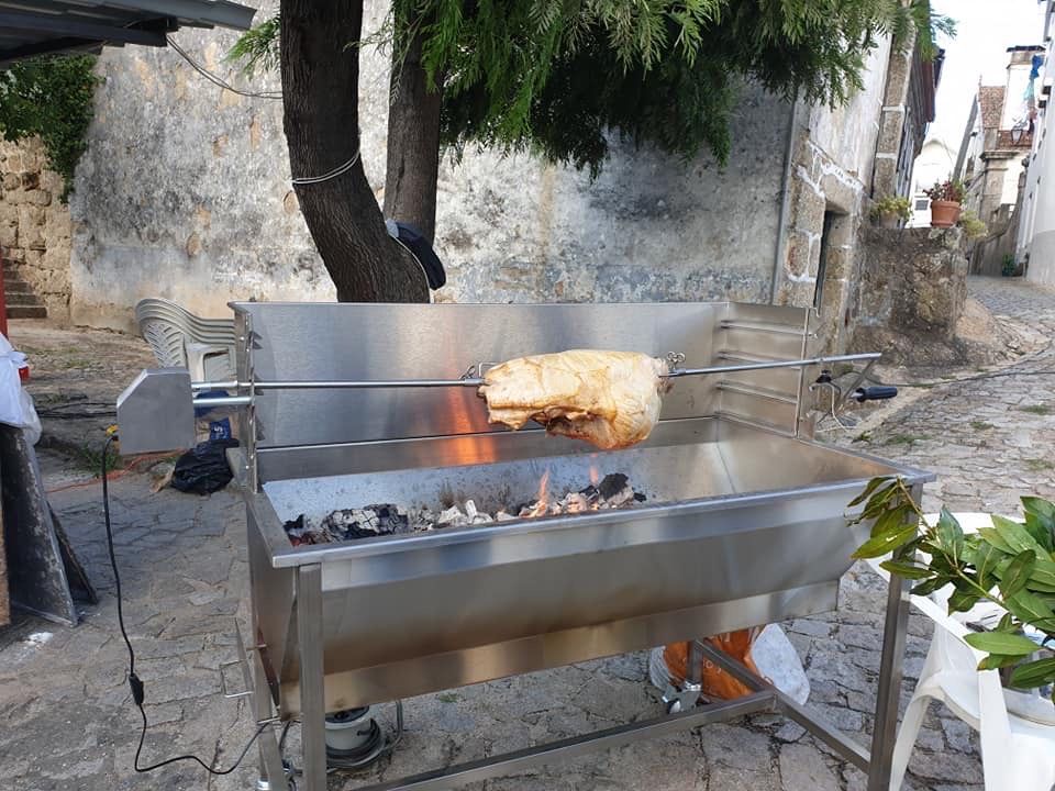 Motor para churrasqueira de pernil ou grelha de frangos