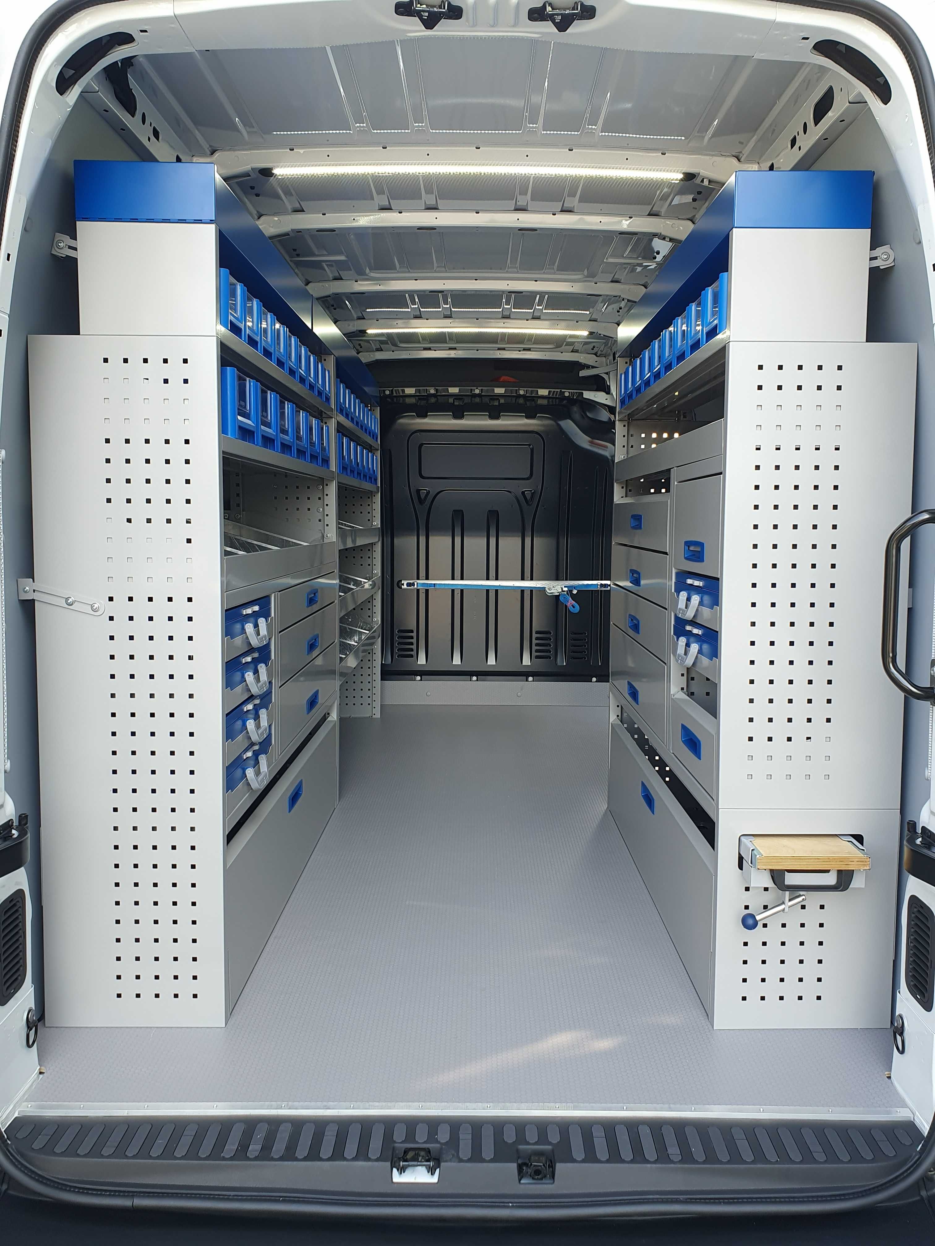 Zabudowa warsztatowa, serwisowa Master, Ducato, Sprinter, Crafter, TGE