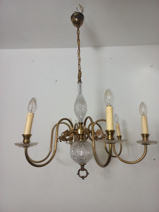 Duży francuski żyrandol /