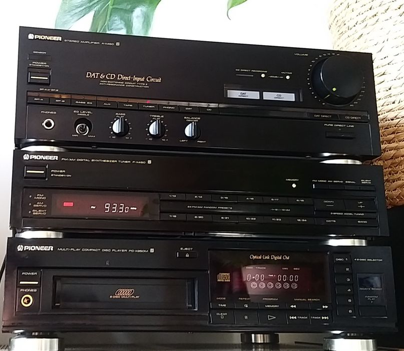 Pioneer A-X450 + F-X450 + PD-X950M