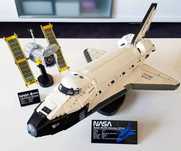 Klocki konstrukcyjne Discovery NASA wzorowane 10283