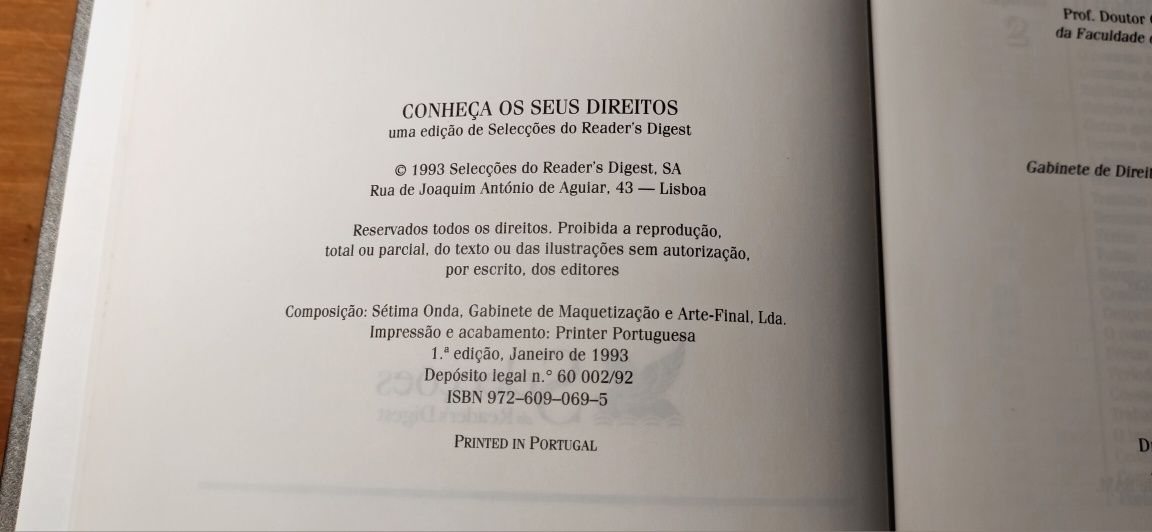 Conheça os Seus Direitos - Selecções do Readers Digest