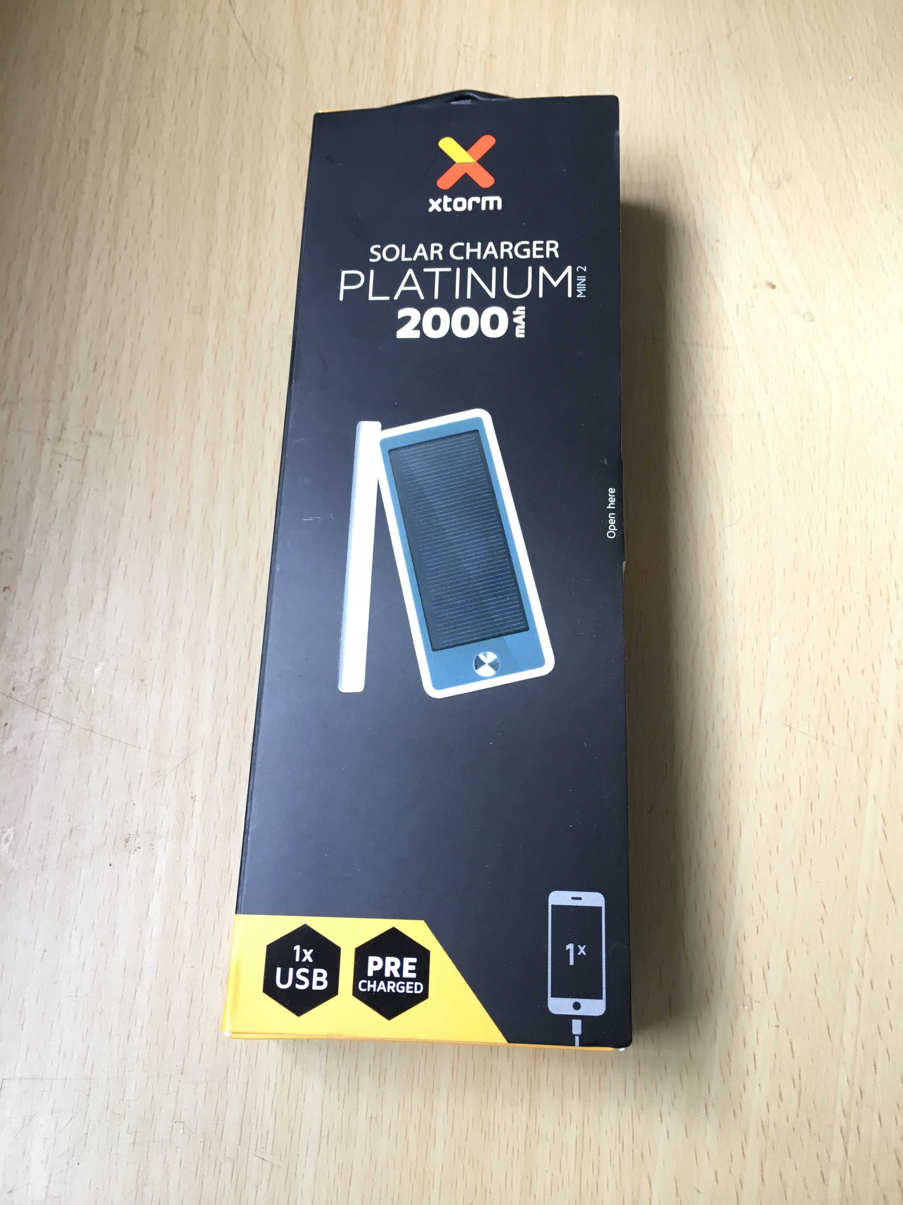 carregador solar (Solar power bank) Xtorm Platinum Mini 2000mAh