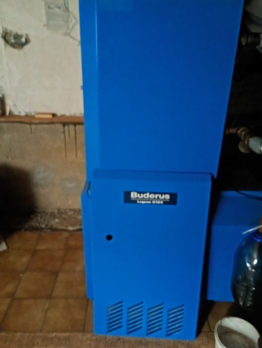Piec gazowy Buderu, inteligentne sterowanie,używany.