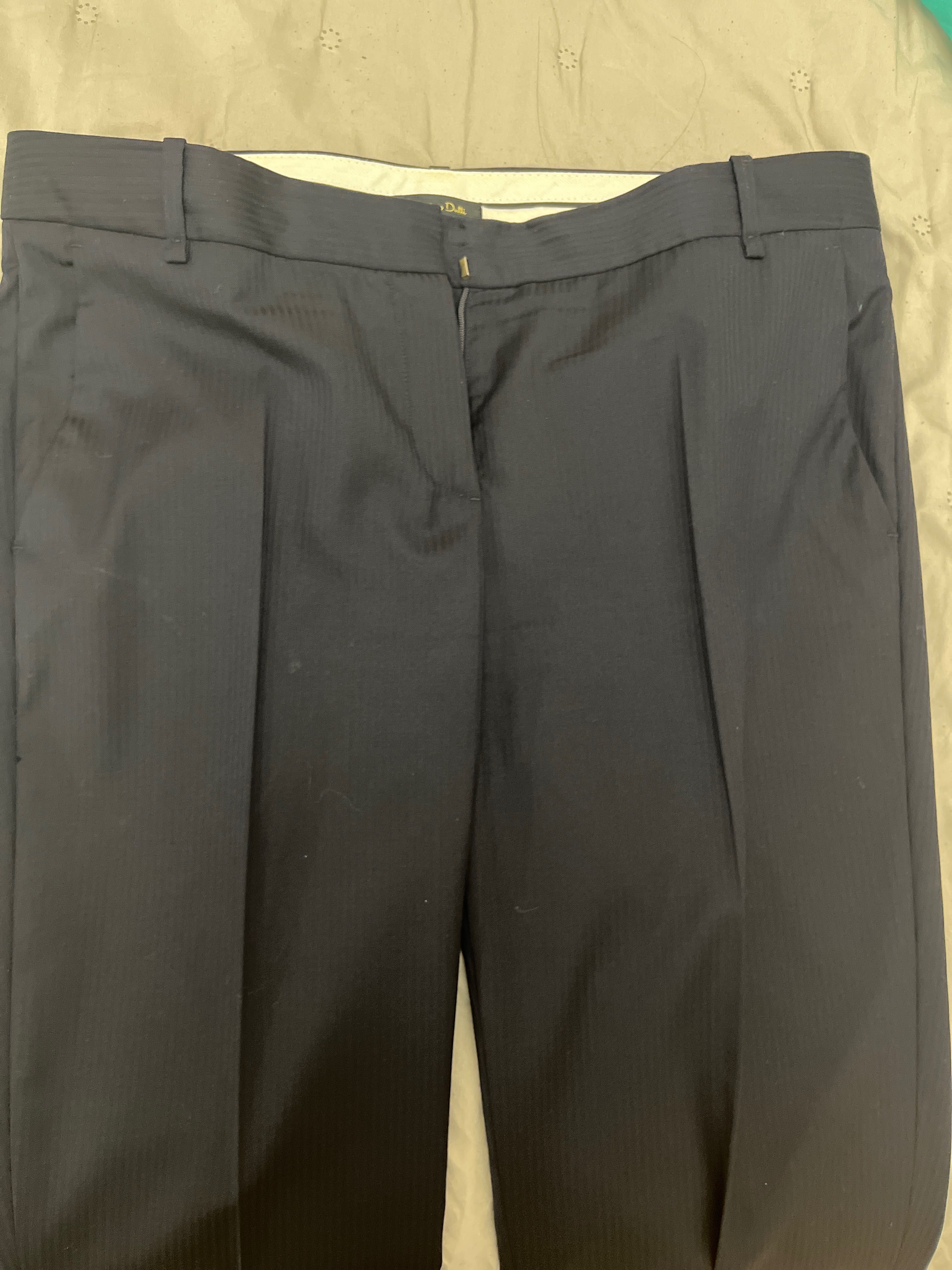 Spodnie garniturowe Massimo Dutti wełna 38