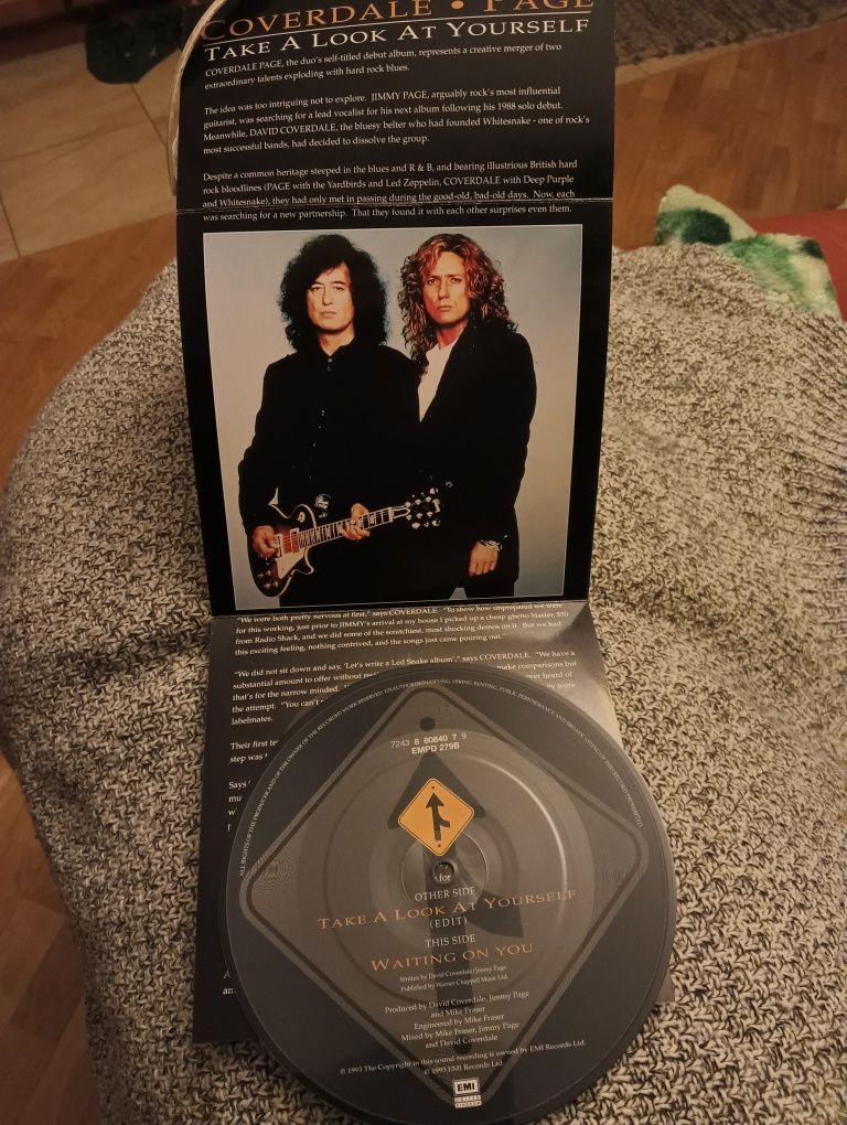 Płyta winylowa Whitesnake Saints JAPAN Coverdale Page Zeppelin Purple