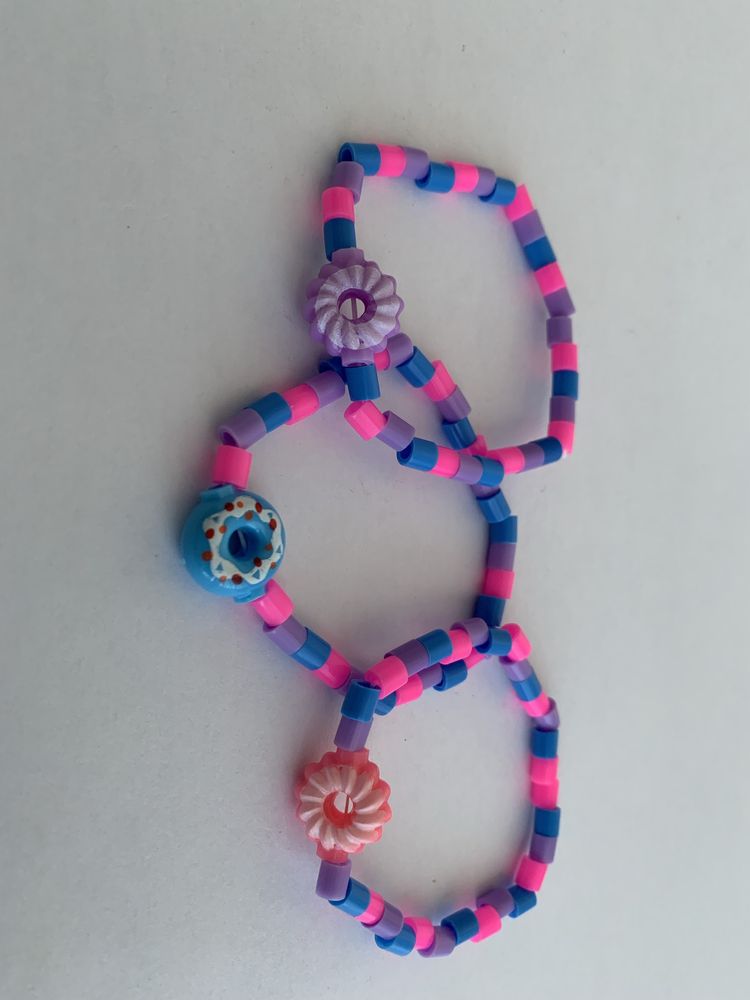 Pulseiras de missangas BFF (melhores amigas)