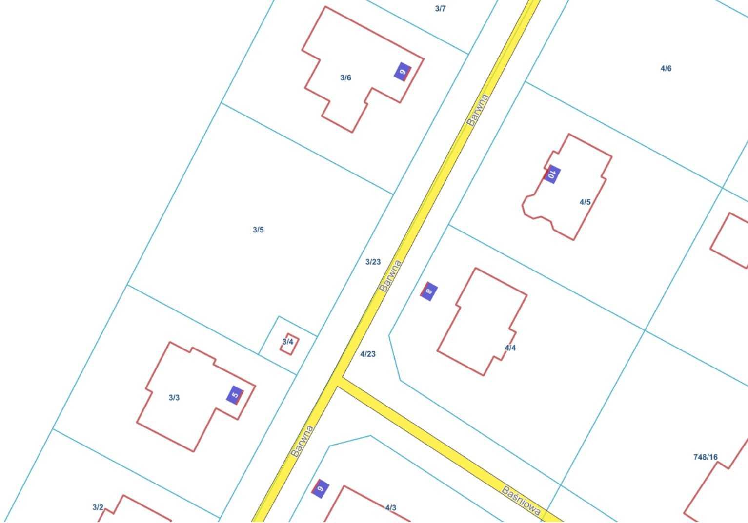 Działka Mierzyn gmina Dobra Szczecińska z MPZP ul. Barwna 970 m2