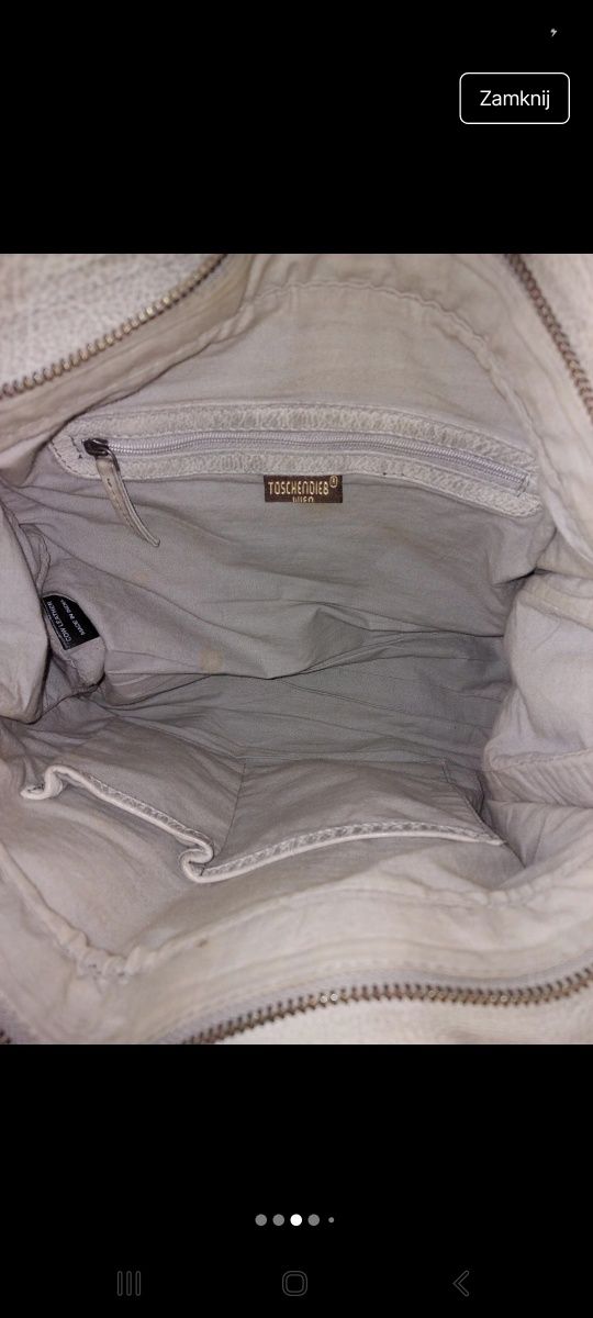 Taschendieb elegancja torebka damska skóra