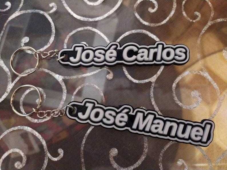 Porta chaves personalizados.