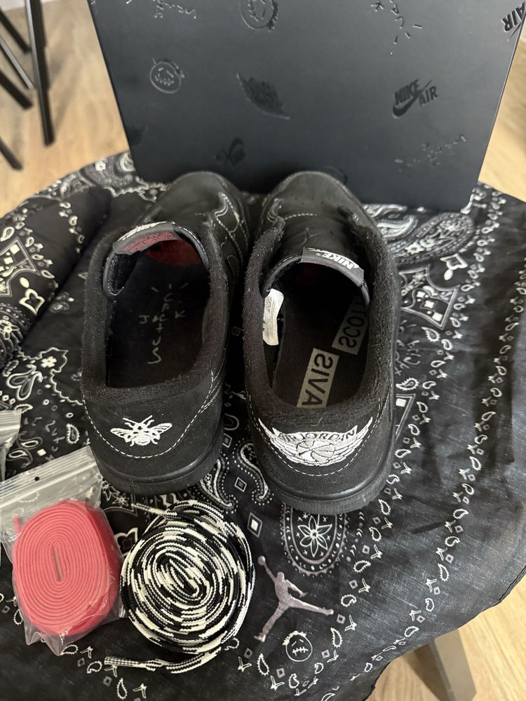 Nike Jordan 1 x Travis Scott Black Phantom roz. 41