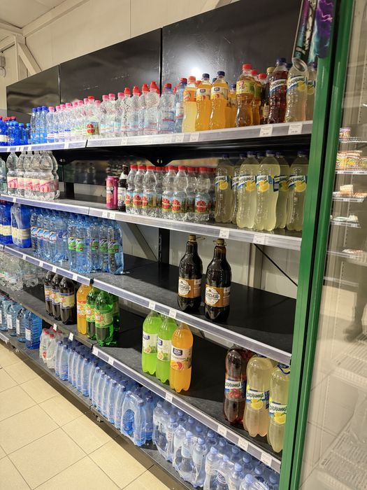 Стелаж торговий бу у чорному кольорі