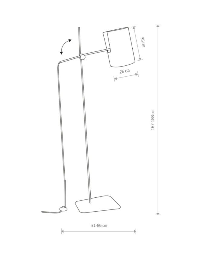 Lampa podłogowa ZELDA Nowodvorski Lighting
Indeks 6010