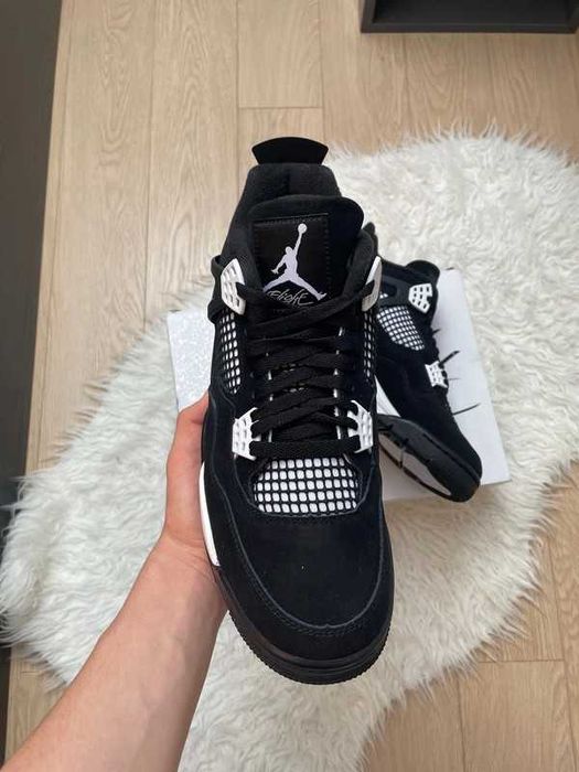 Buty meskie Mokasyny Jordan_4_Retro_White_Thunder R.45