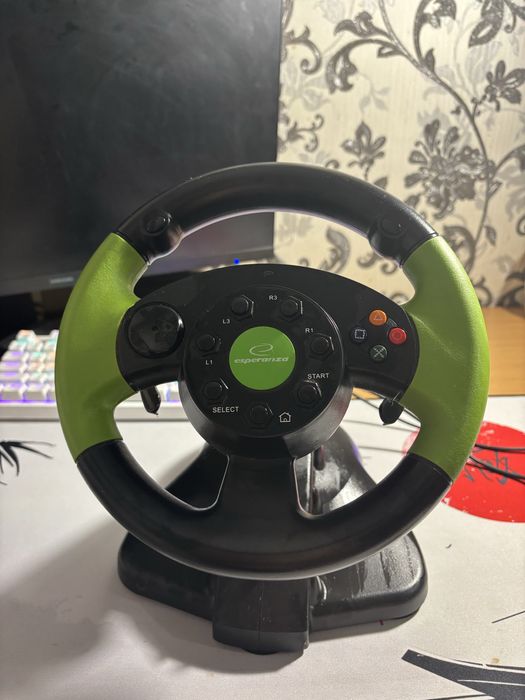 Руль та педалі Esperanza High Octane (EG104)