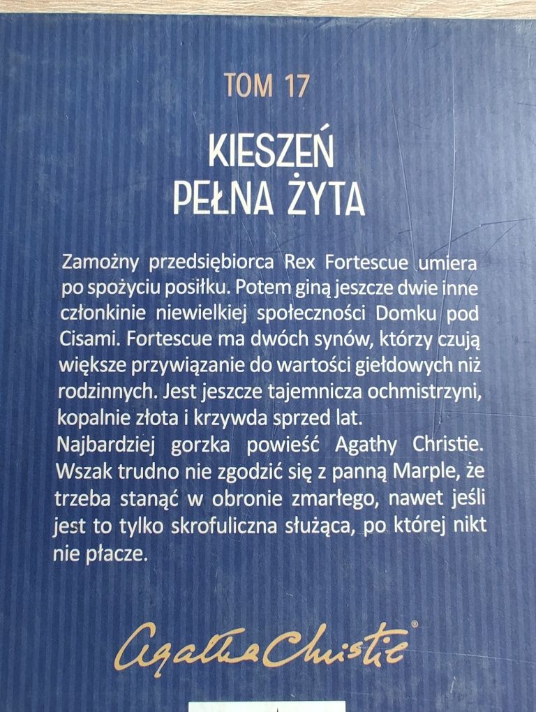 Kieszeń pełna żyta - Agatha Christie