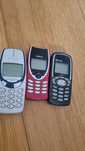 Telemóvel e carregador Nokia, Nokia 8210, Motorola  Sagem