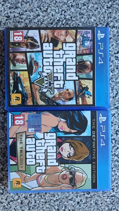 Grand theft auto trilogy/Grand theft auto 5 Playstation 4