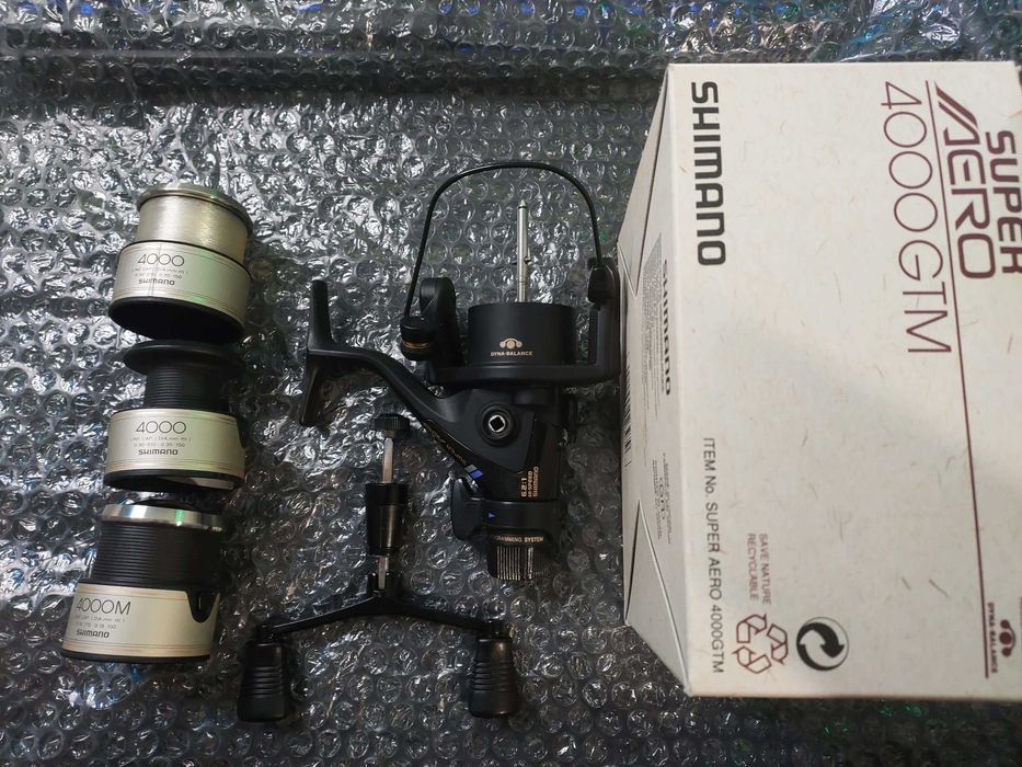 Shimano Super Aero 4000 GTM – stan A+ – komplet – pierwszy właściciel