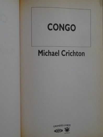 Congo de michael crichton