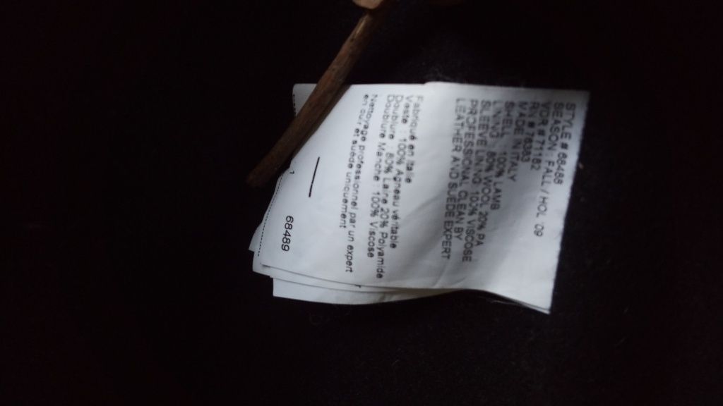 Kurtka  skórzana męska Timberland M
