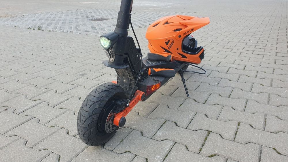 Hulajnoga elektryczna Joyor s8s 2x600W, 48V 26Ah, dodatki, zamiana