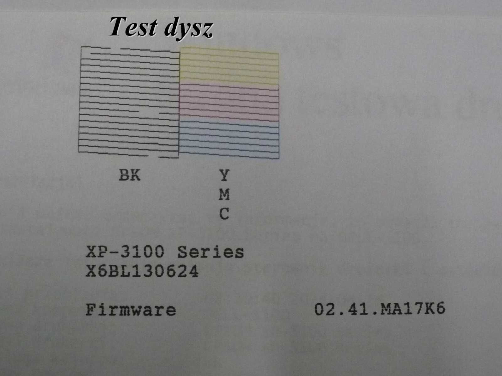 Epson XP-3100 WiFi druk z telefonu malutka na taniuuutkie tusze